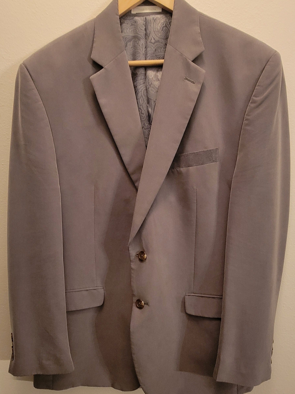 Chaps - Gray Two-Button Sportcoat - 42R